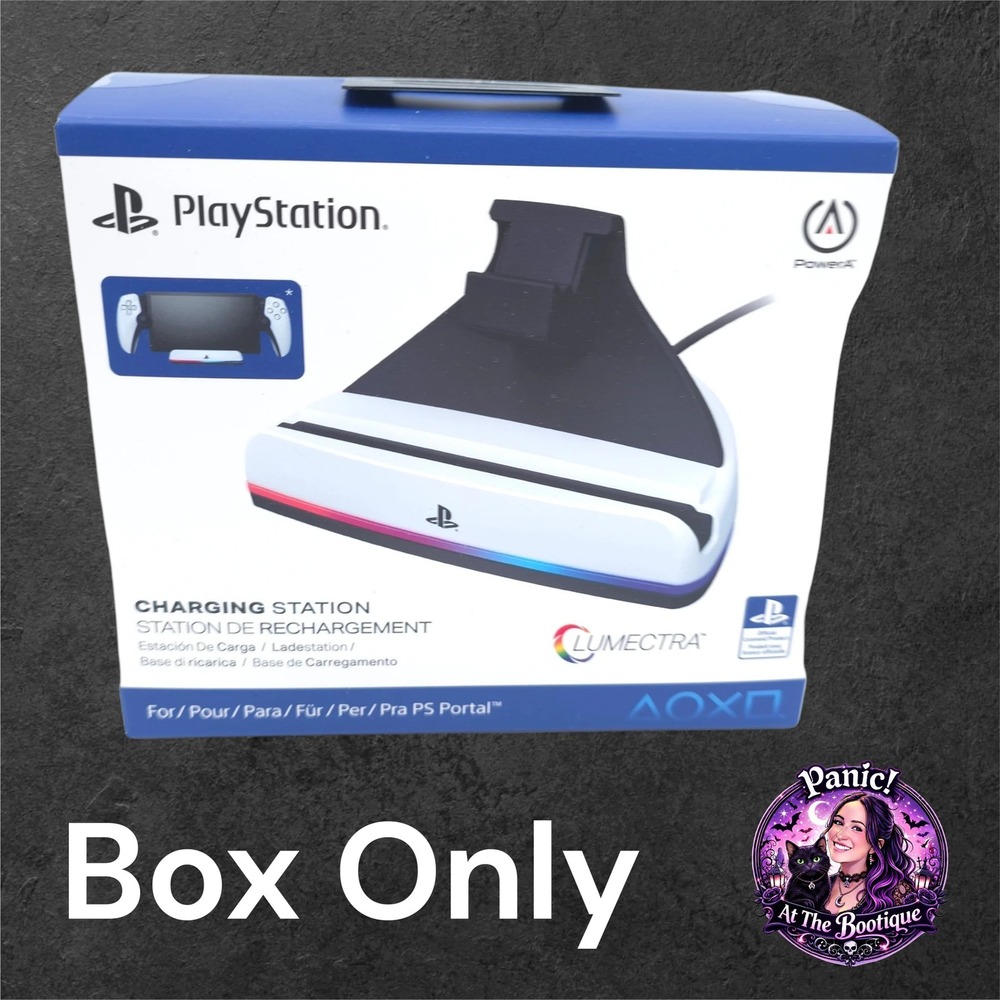Playstation PowerA Charging Station Box Only PS Portal Retail Packaging Resell